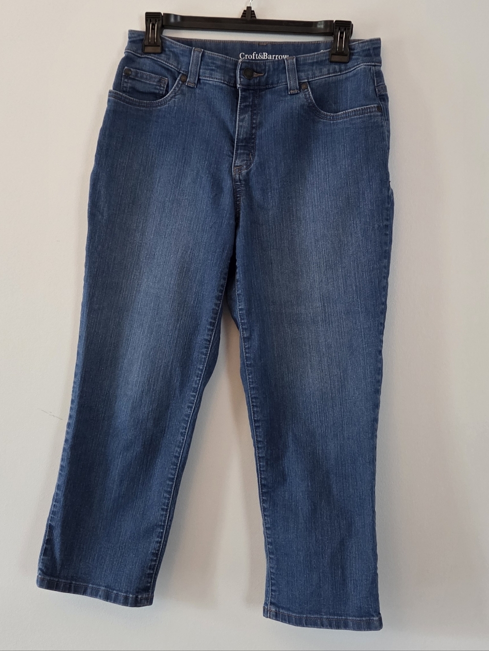 Croft & Barrow Women's Stretch Blue Wash Jeans Size 6